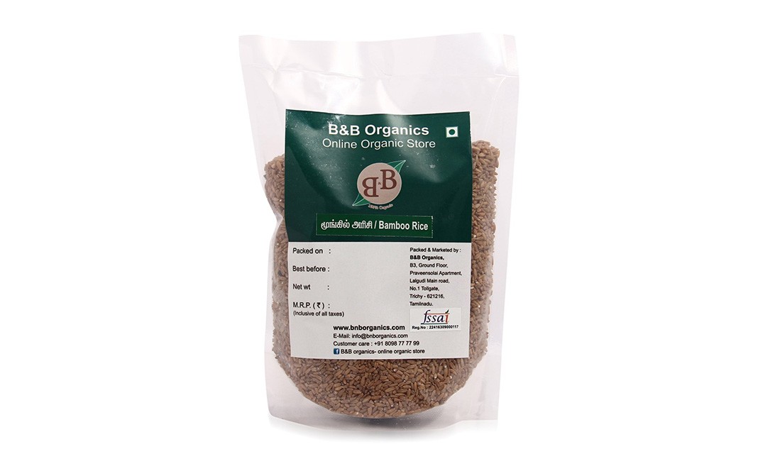 B&B Organics Bamboo Rice Pack 10 Kilogram - Reviews | Ingredients ...